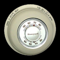 classic
round thermostat