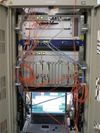 OXC system with GMPLS control