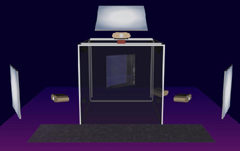 Artist’s Rendition of the CAVE VR System