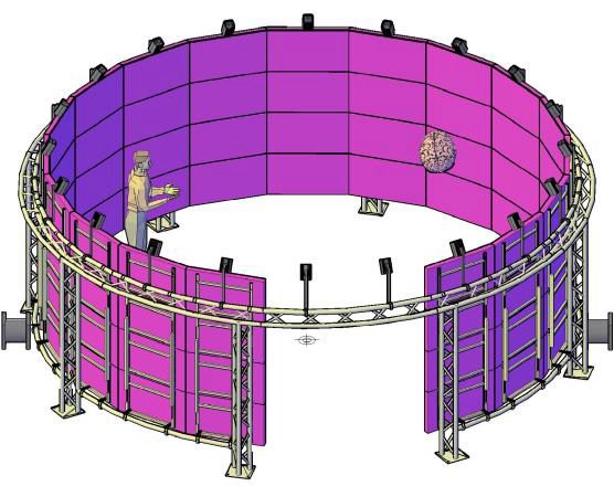 CAVE2 as located at the University of Chicago at Illinois’ Electronic Visualization Laboratory