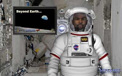 Baratunde Thurston as LifeLike Astronaut Avatar