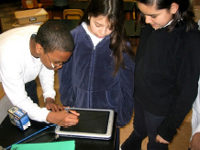Students Interact with RoomBug Application