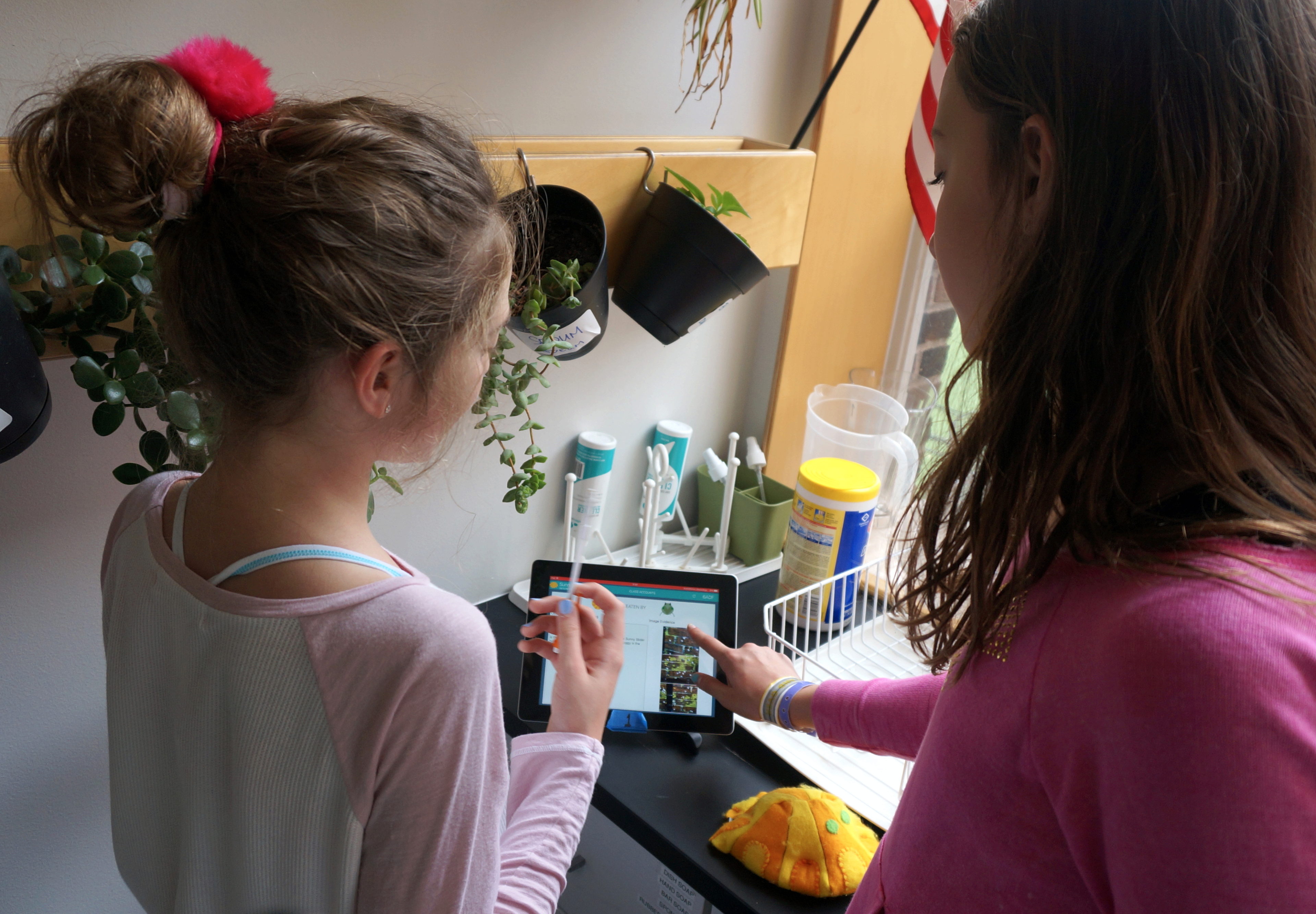 Students Working at Knowledge Place