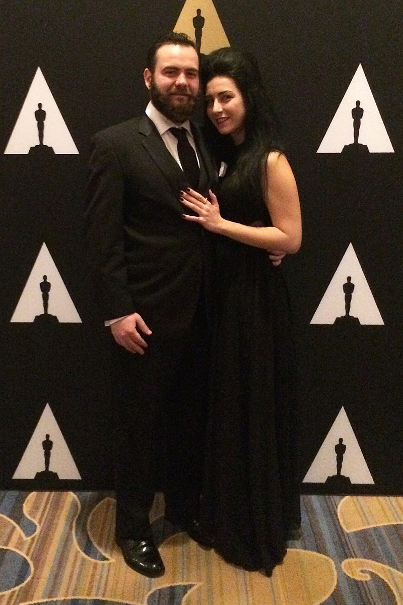 Victor Mateevitsi and Vasia Rigou attend the Scientific and Technical Academy Awards.